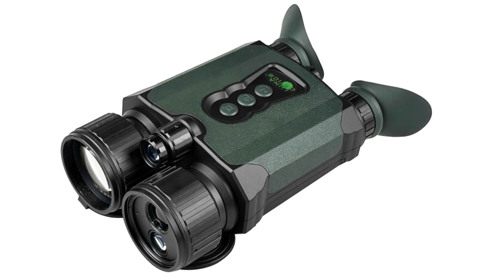 Luna Optics Quantum Elite 6-36x50mm Digital Day/Night Binocular, Integrated 1500m Laser Rangefinder, 4K Video Resolution, Black, LN-QE-B50