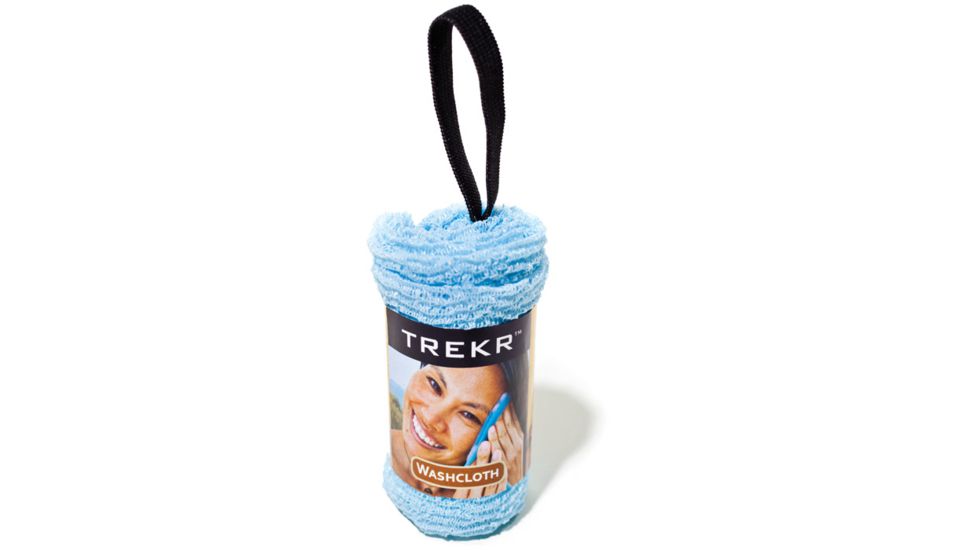 Lunatec Trekr Self Clean Washcloth 1pk trekrsingleblre