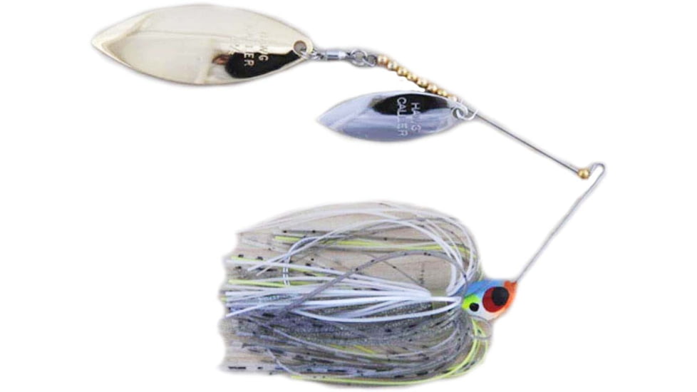 Lunker Lure Proven Winner Double Willow Blade Spinnerbait, Sexy Shad, 1/2oz, PW130-PN4