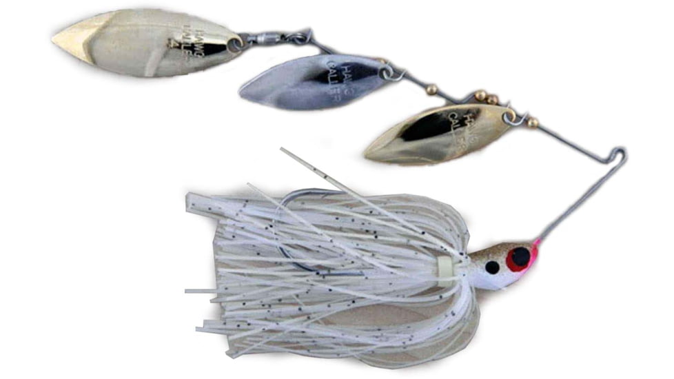 Lunker Lure Proven Winner Willow Blade Spinnerbait, Gold/White Head/Gold Glimmer Skirt, 1/2oz, PW5512