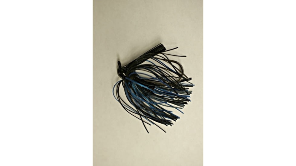 Lunker Lure Rattle Flip Jig, 1/2oz, Black Blue Tip, 5012-4015