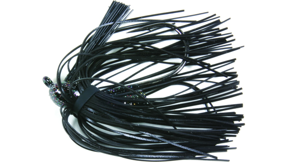 Lunker Lure Rattle Flip Jig, 3/8 oz, Black, 5038-4010
