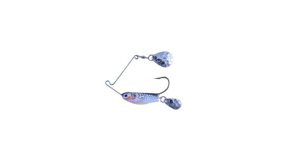 Lunker Lure Rattleback Crappie Spin, 1/8 oz, Shad, 5618-2163