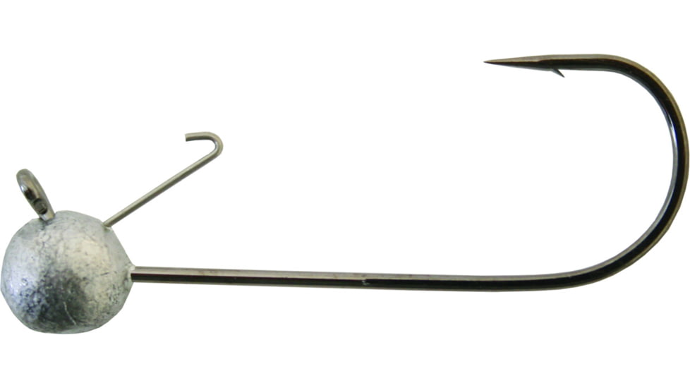 Lunker Lure Shakey Head Jig 3/8 oz, Unpainted, 4/Pack, 713805