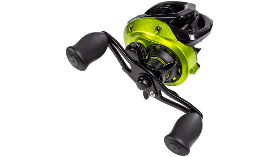 Lunkerhunt Bedlam Baitcaster Rod Combo, Green - Right Handed, 7ft, BCCOMBED01