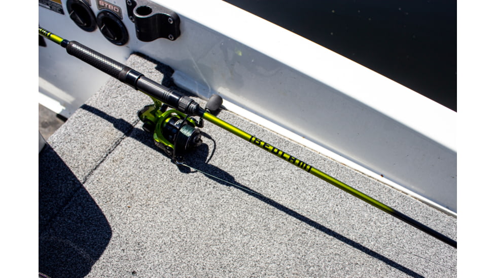 Lunkerhunt Bedlam Spinning Rod Combo, Green, 6ft 8in, SBEDCOM01