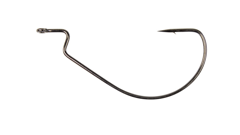 Lunkerhunt Offset Wide Gap Hook, 3/0, 3/0 Hook Size, TWGH01