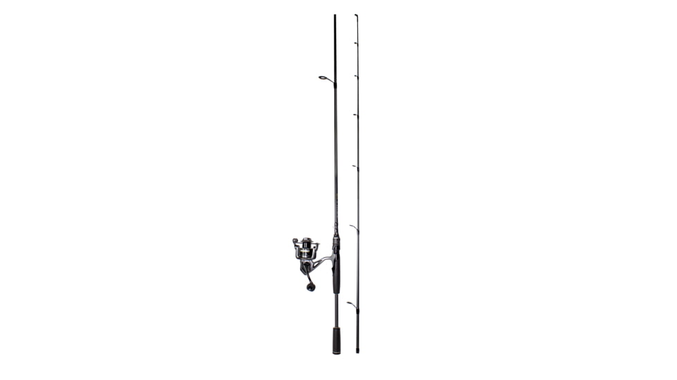 Lunkerhunt S7 Prime Spinning Rod Combo, Black, 7ft, S7PRICOM01