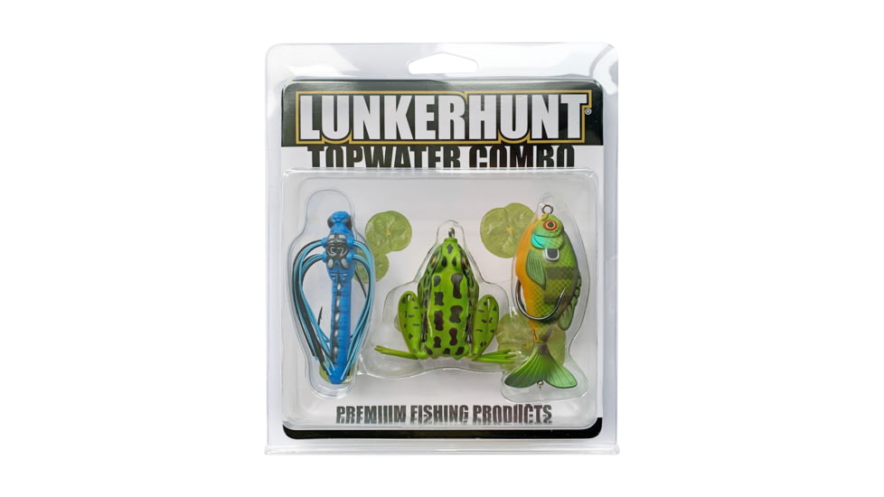 Lunkerhunt Topwater Combo, Assortment, TOPCOM01