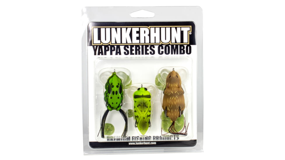 Lunkerhunt Yappa Series Combo, Assortment, YAPPACOM01