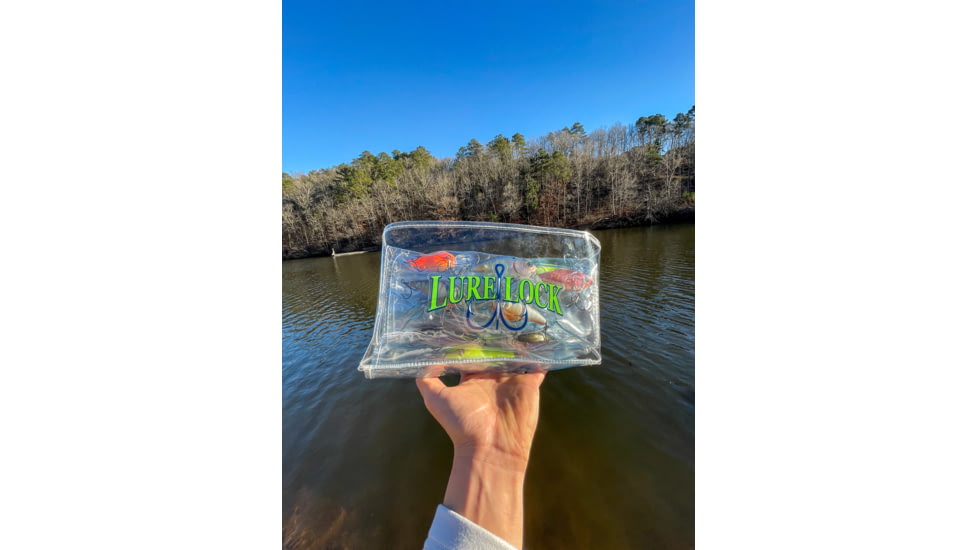 Lure Lock Clear Roll Up Bag, Clear, LLCRU