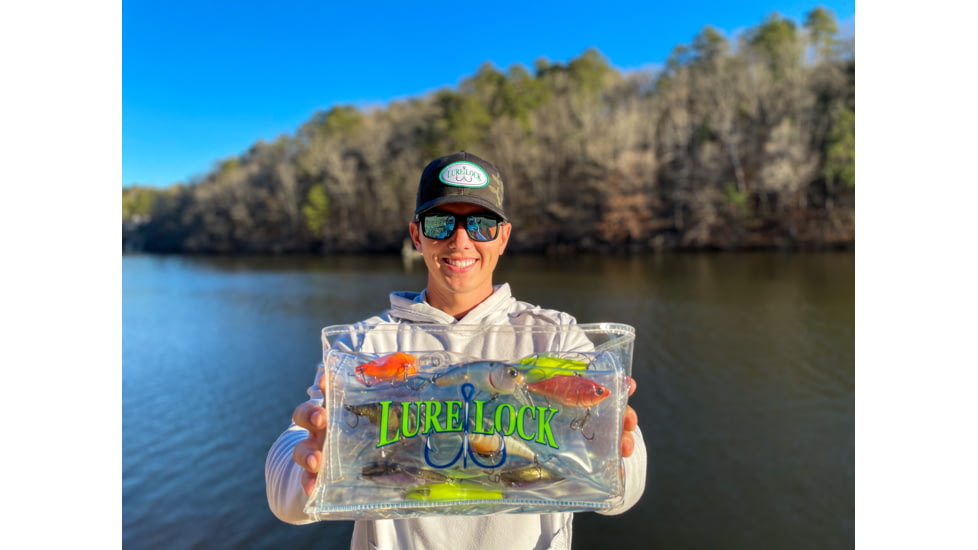 Lure Lock Clear Roll Up Bag, Clear, LLCRU