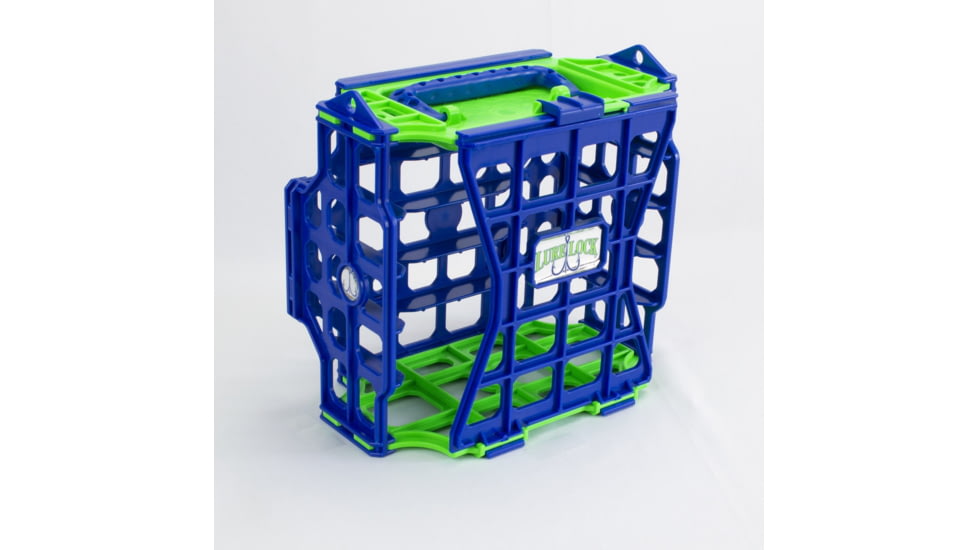 Lure Lock Lure Locker, Small, Green/Blue, LL3 Locker