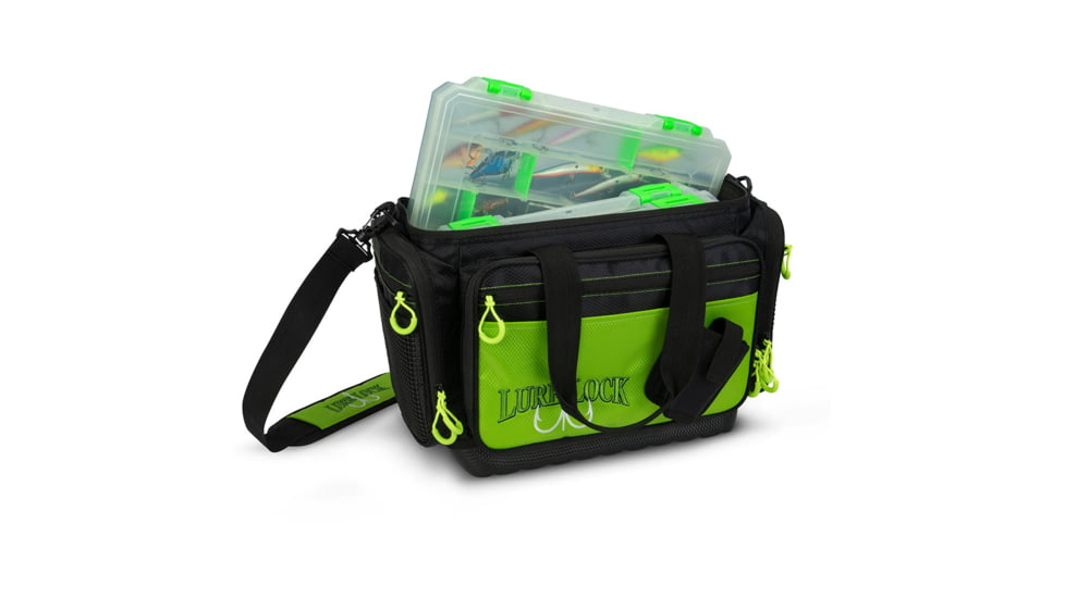 Lure Lock Soft Sided Bag, Green/Black, LLPK