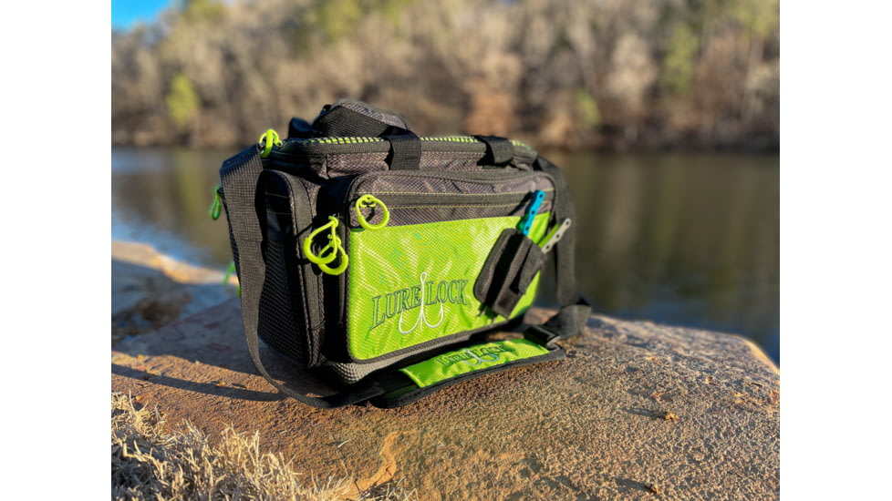 Lure Lock Soft Sided Bag, Green/Black, LLPK