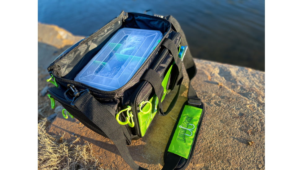 Lure Lock Soft Sided Bag, Green/Black, LLPK