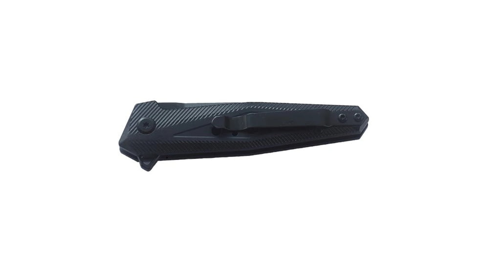M&amp;P Ultra Glide Flipper Knife, 2.75in, Stainless Steel Blade, 4.12in, Polymer Handle, Black, 1100074