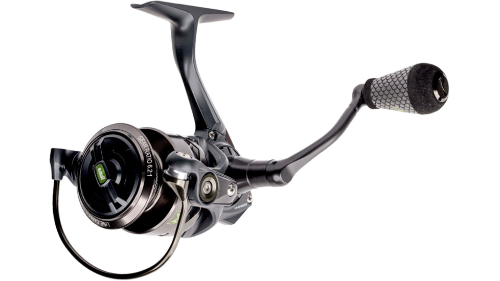 Lew’s MACH 2 Spinning Reel, SZ 200, 6.2-1 Ratio, 9+1 Bearings, Clam Pack, MH2-200G3C
