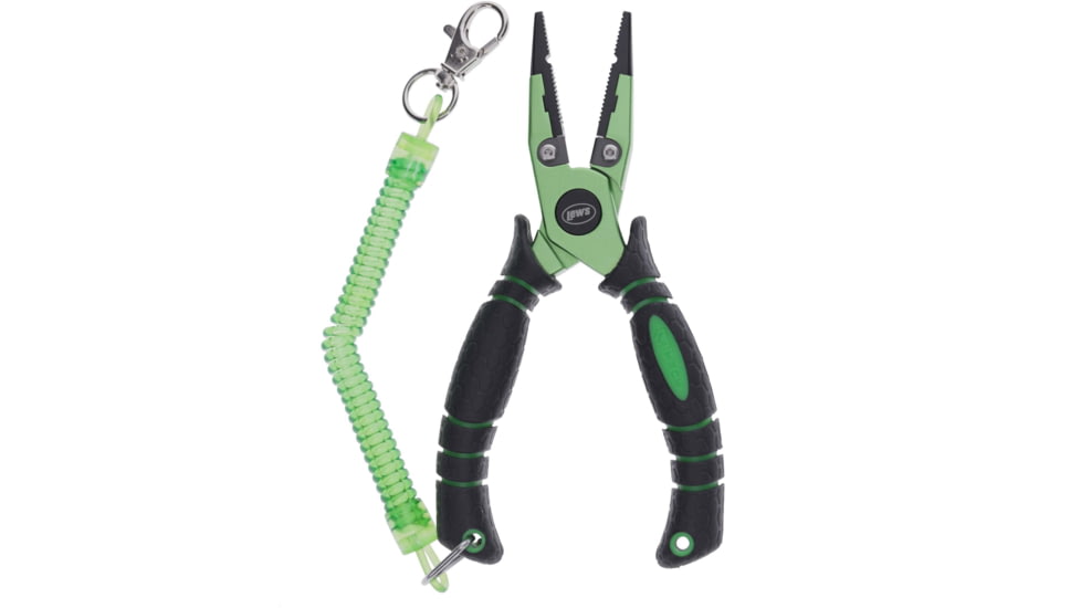 Lew’s MACH 6 1/2in Center Cutter Pliers, 420 Stainless Steel, Tungsten Cutters, Lanyard &amp; Sheath, MP65