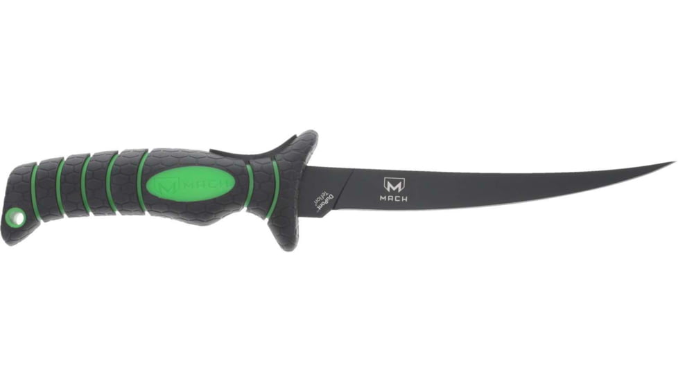 Lew’s MACH 7in Fillet Knife w/ Sheath, German 4116 Stainless Steel Blade, Ergonomic Handle, MK7
