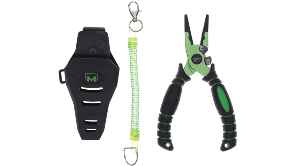 Lew’s MACH 7in Side Cutter Pliers, 420 Stainless Steel, Tungsten Cutters, Lanyard &amp; Sheath, MP7