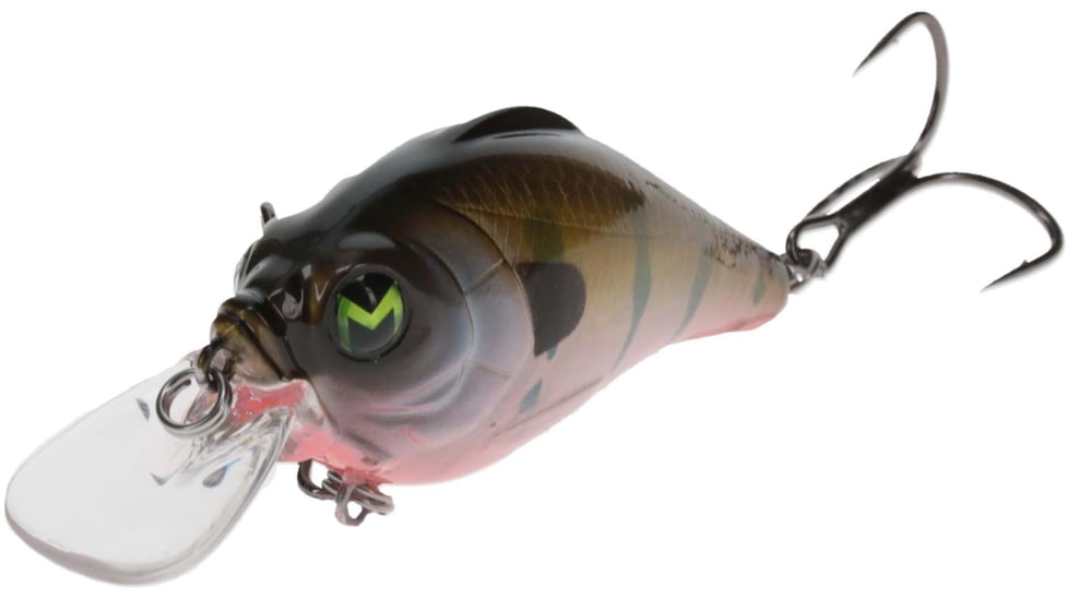 MACH Bouncer Fishing Lure, Shallow Diving Crankbait, Ghost Gill, 3/8oz, HCMBB-922, HCMBB-922