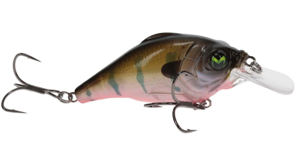 MACH Bouncer Fishing Lure, Shallow Diving Crankbait, Ghost Gill, 3/8oz, HCMBB-922, HCMBB-922