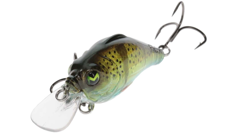 MACH Bouncer Fishing Lure, Shallow Diving Crankbait, Ghost Perch, 3/8oz, HCMBB-920, HCMBB-920