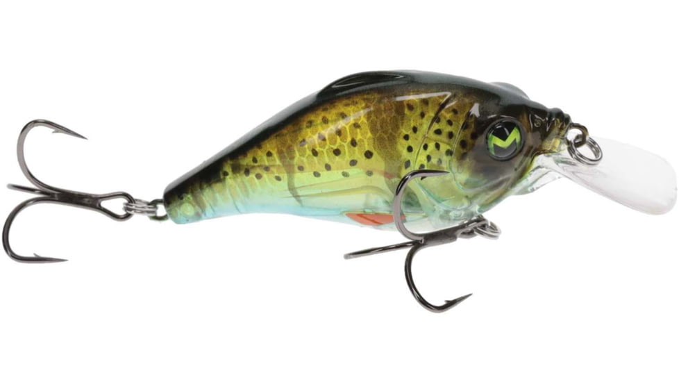 MACH Bouncer Fishing Lure, Shallow Diving Crankbait, Ghost Perch, 3/8oz, HCMBB-920, HCMBB-920
