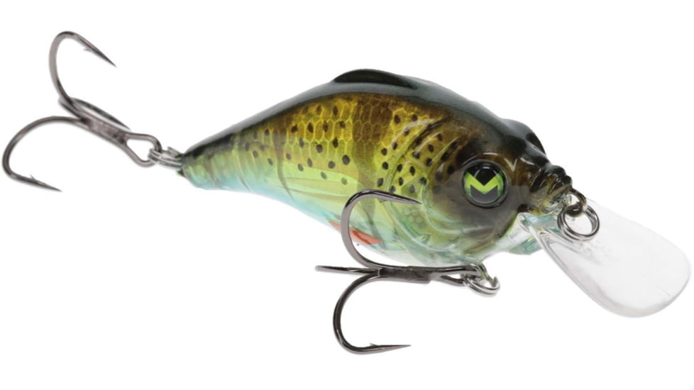 MACH Bouncer Fishing Lure, Shallow Diving Crankbait, Ghost Perch, 3/8oz, HCMBB-920, HCMBB-920