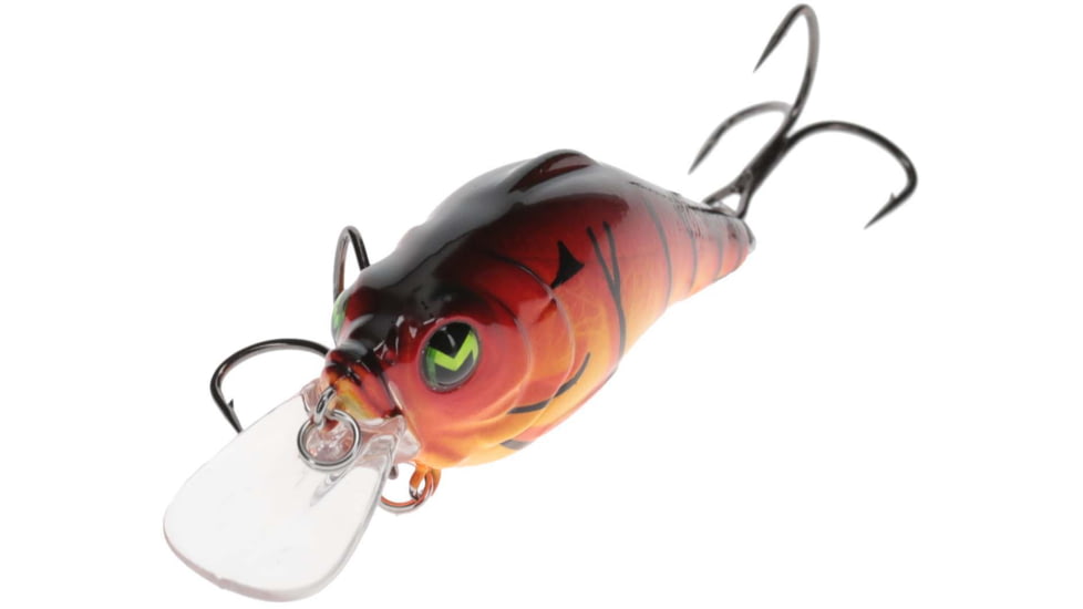 MACH Bouncer Fishing Lure, Shallow Diving Crankbait, Spring Crawdaddy, 3/8oz, HCMBB-910, HCMBB-910