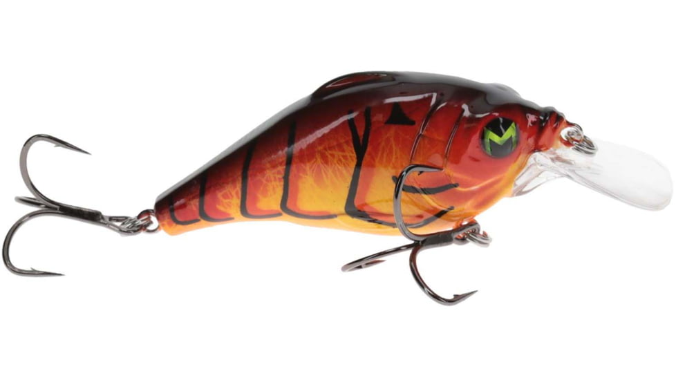 MACH Bouncer Fishing Lure, Shallow Diving Crankbait, Spring Crawdaddy, 3/8oz, HCMBB-910, HCMBB-910
