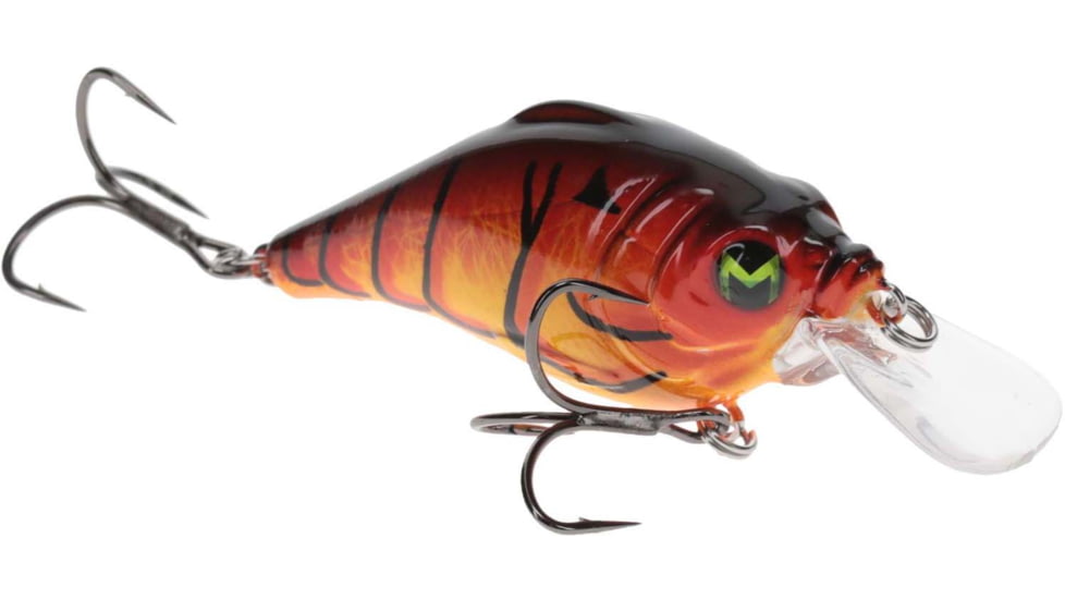 MACH Bouncer Fishing Lure, Shallow Diving Crankbait, Spring Crawdaddy, 3/8oz, HCMBB-910, HCMBB-910