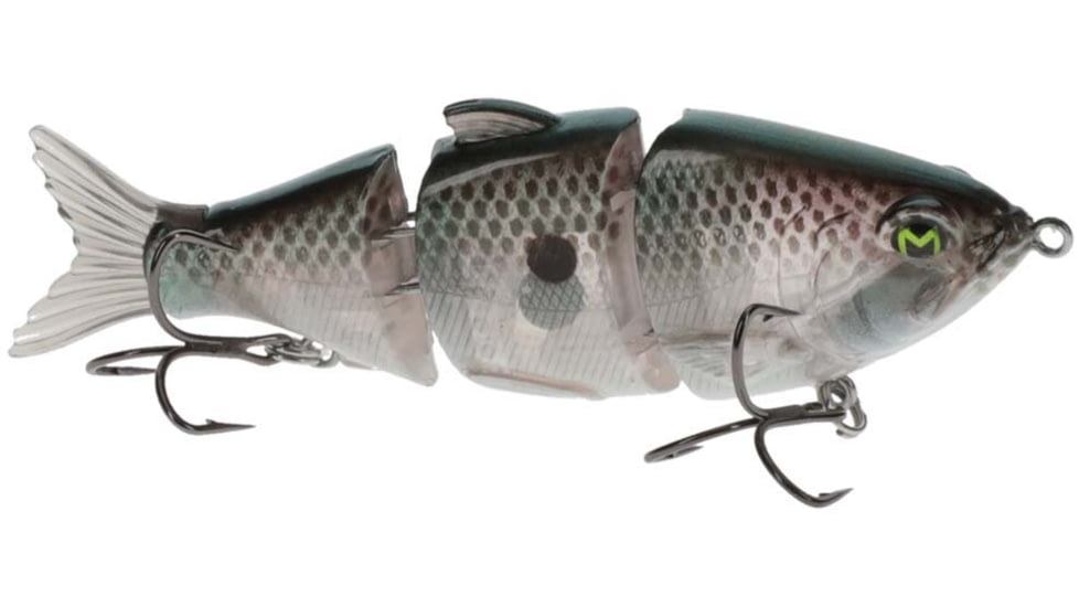 MACH Baits MachShad 90 Swimbait, Slow Sinking Jointed Swimbait, Green Gizzard Shad, 7/16oz, HCMBMS-568, HCMBMS-568