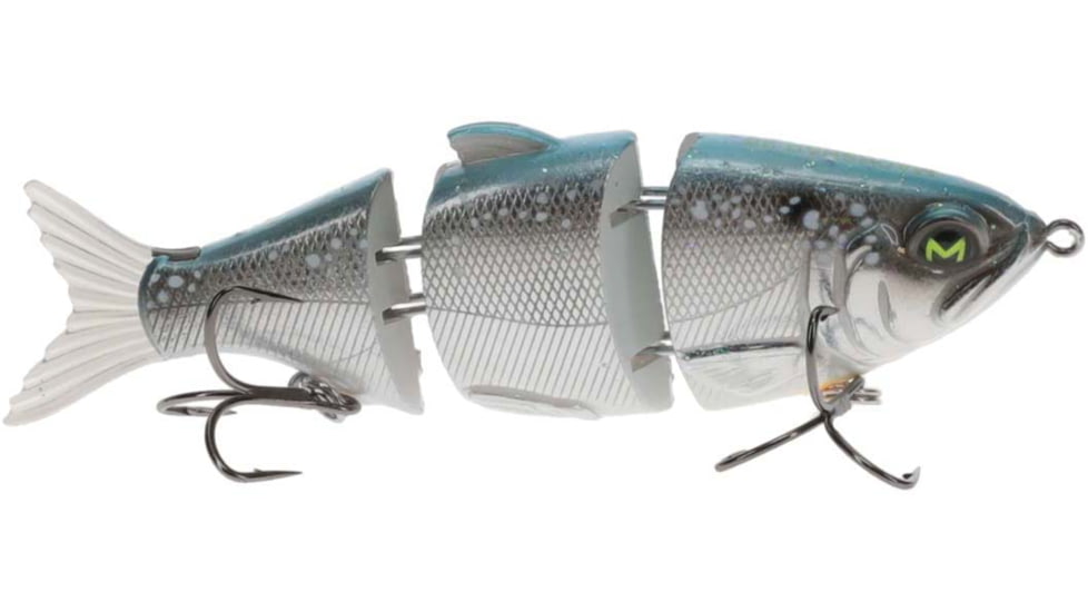 MACH Baits MachShad 90 Swimbait, Slow Sinking Jointed Swimbait, Sexy Shad 2.0, 7/16oz, HCMBMS-591, HCMBMS-591