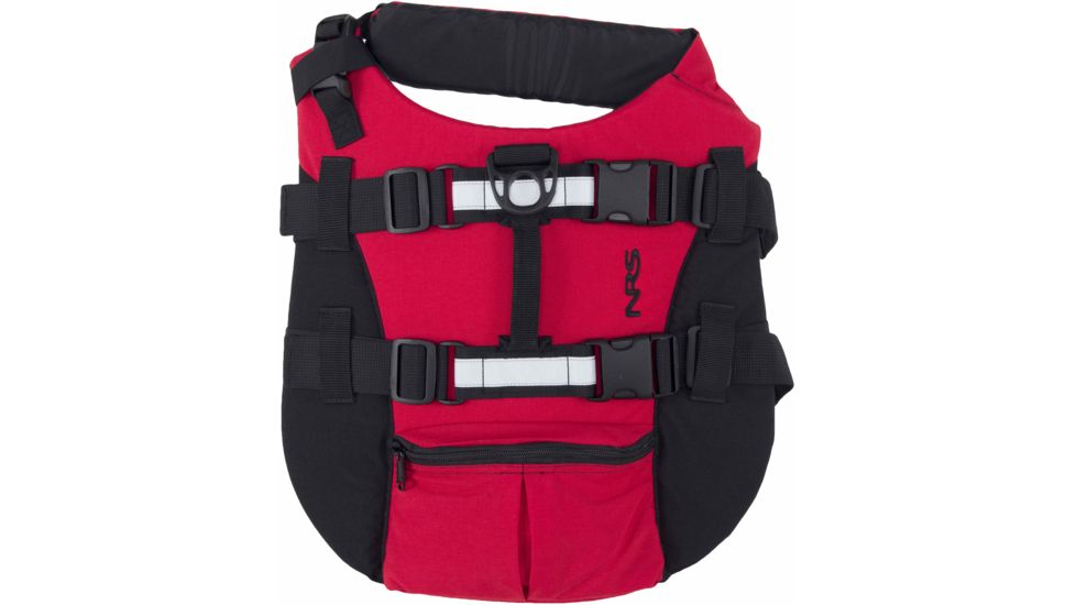 NRS Canine Flotation Device-Red-Medium