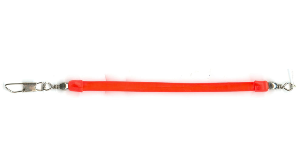 Mack's Lure Trolling Snubber 3/16in 4in, Red, 2/Pack, 88112
