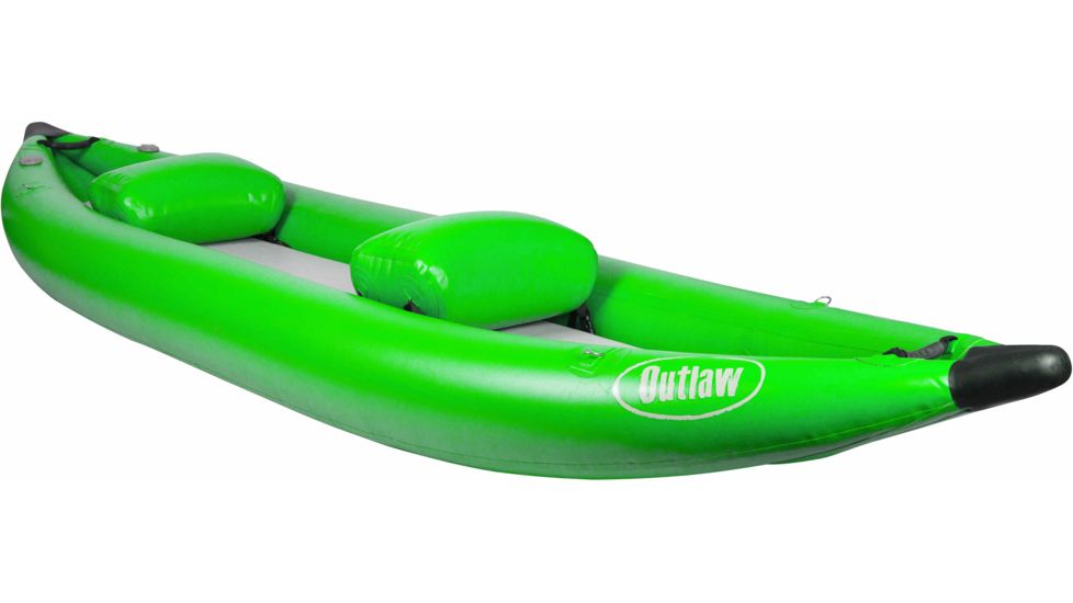 NRS Outlaw II Inflatable Kayak-Green