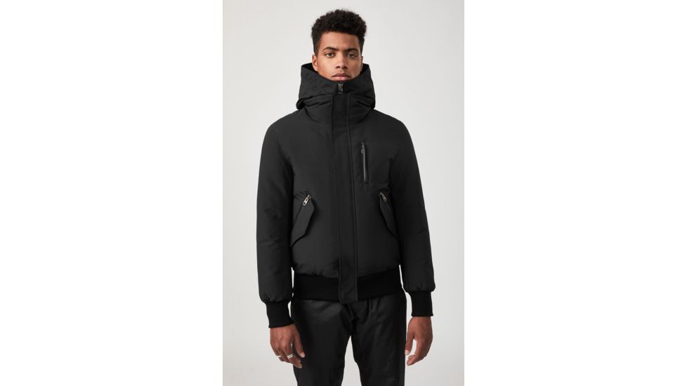 Mackage Dixon Down Bomber Jacket - Mens, Black, 46, Dixon-NF-Black-46