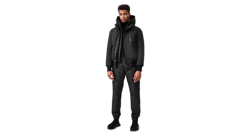 Mackage Dixon Down Bomber Jacket - Mens, Black, 46, Dixon-NF-Black-46