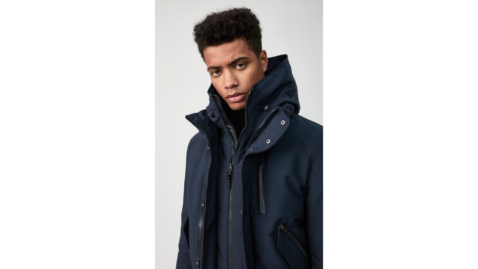Mackage Dixon Down Bomber Jacket - Mens, Navy, 36, Dixon-NF-Navy-36