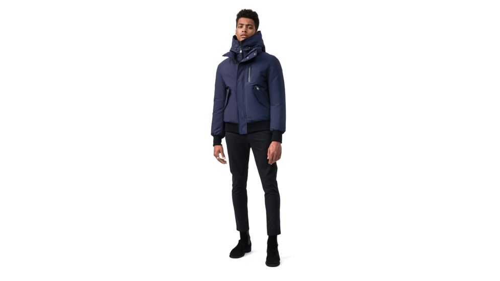Mackage Dixon Down Bomber Jacket - Mens, Navy, 36, Dixon-NF-Navy-36