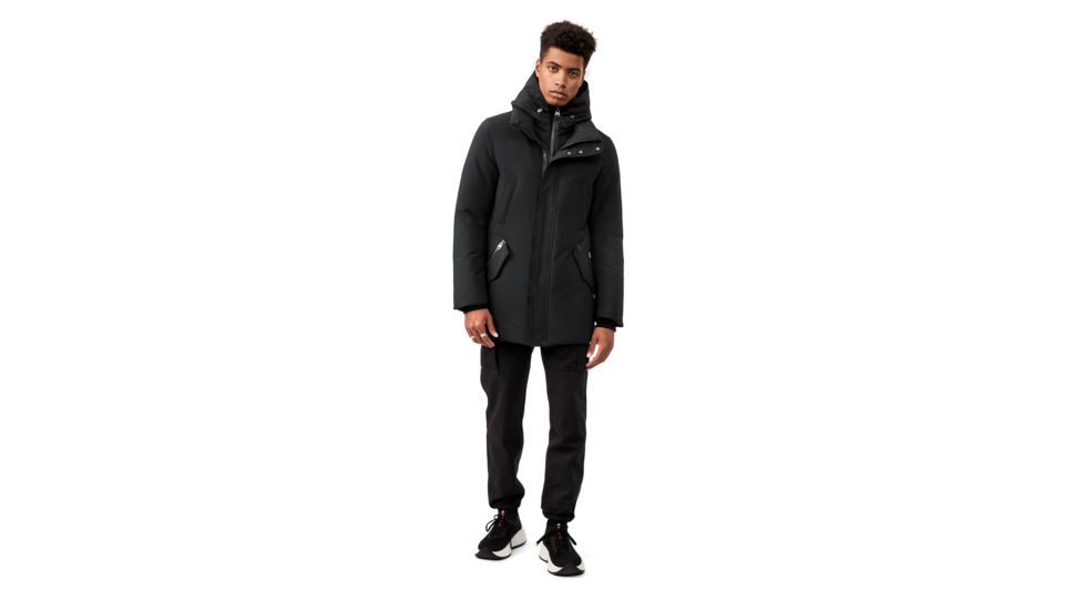Mackage Edward Down Parka, Non-Fur - Mens, Black, 46, Edward-NF-Black-46