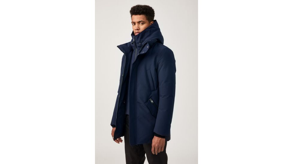 Mackage Edward Down Parka, Non-Fur - Mens, Navy, 40, Edward-NF-Navy-40