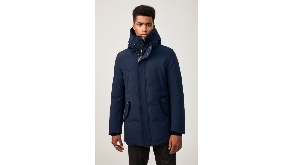 Mackage Edward Down Parka, Non-Fur - Mens, Navy, 40, Edward-NF-Navy-40