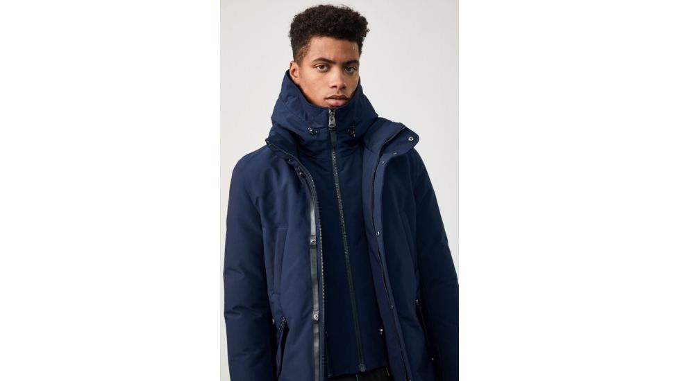 Mackage Edward Down Parka, Non-Fur - Mens, Navy, 40, Edward-NF-Navy-40