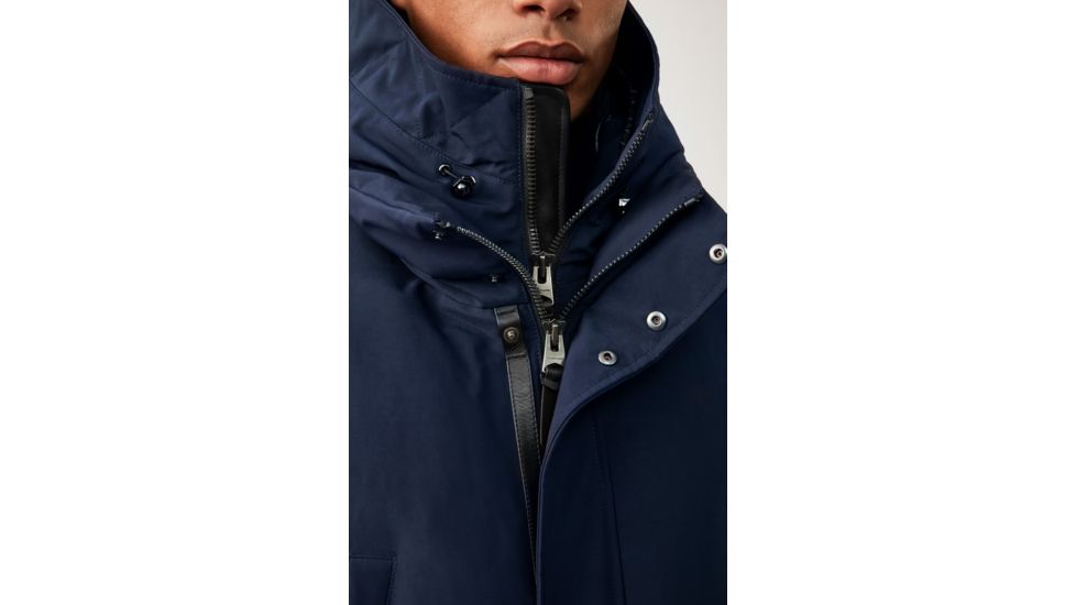 Mackage Edward Down Parka, Non-Fur - Mens, Navy, 40, Edward-NF-Navy-40