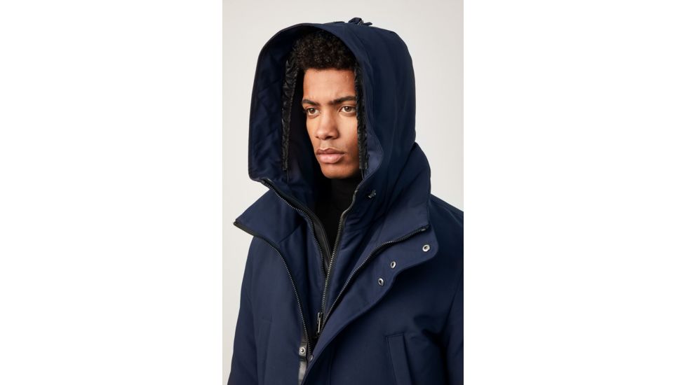 Mackage Edward Down Parka, Non-Fur - Mens, Navy, 40, Edward-NF-Navy-40