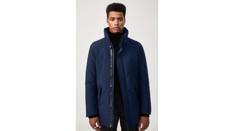 Mackage Edward Down Parka, Non-Fur - Mens, Navy, 40, Edward-NF-Navy-40