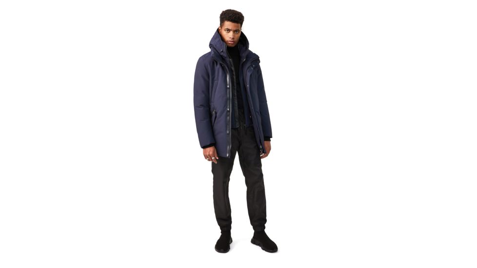 Mackage Edward Down Parka, Non-Fur - Mens, Navy, 40, Edward-NF-Navy-40